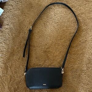 Mango Elegant Black Crossbody Bag